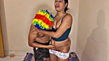 Sexy auntie has explicit Bengali XXX adult content