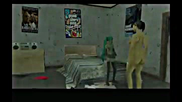 Fucking ridiculous Hatsune Miku GTA mashup, dude