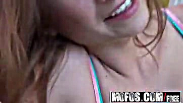 Blonde Latina cheats on boyfriend in explicit sex tape