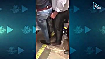 Unwanted dick-touching on metro, dude gets touched