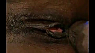 Black woman has sex in reverse cowgirl position