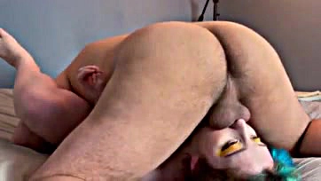 Teen pornstar gets massive cum facial and throat pie