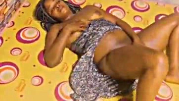 African wife masturbates and cheats with neighbor's husband