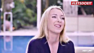 Young Ukrainian girl gets anal sex near pool