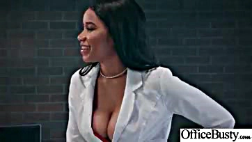 Jenna J Foxx flaunts massive, round tits in sex