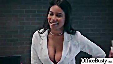 Jenna J Foxx flaunts massive, round tits in sex