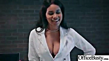 Jenna J Foxx flaunts massive, round tits in sex