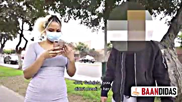 Adulterous woman caught cheating by YouTuber, gets brutally banged