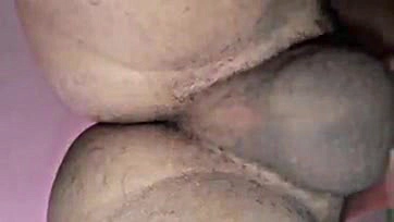 Wife gives me a blowjob and sucks my cock