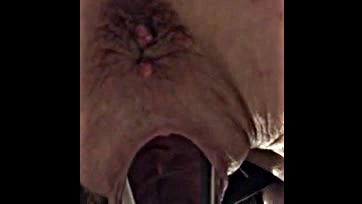 Unicorn cervix gaped for explicit speculum penetration