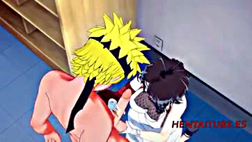 Naruto gets oral sex from Kurenai