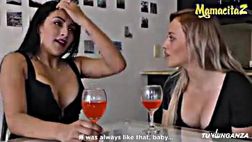 Lesbians Karla and Mariana engage in hot sex