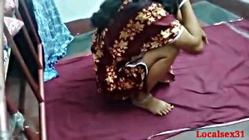 Married bhabi's red saree sex scandal goes viral