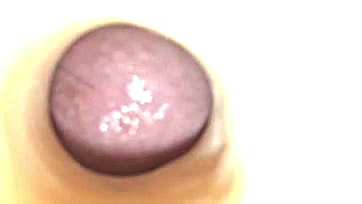 Filling fleshlight with cum, slow-mo ejaculation