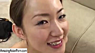 Asian woman gets screwed by director in first porn audition