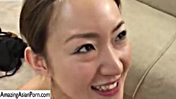 Asian woman gets screwed by director in first porn audition