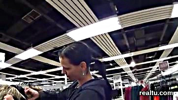 Teen gets screwed by dude at mall POV