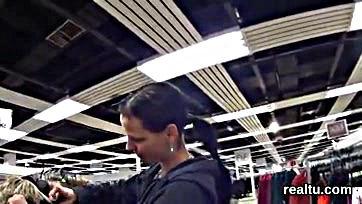 Teen gets screwed by dude at mall POV