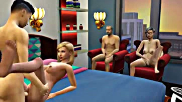 Step parents watch me and sis get intimate