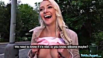 Czech cock-starved tourist Helena craves horny public sex