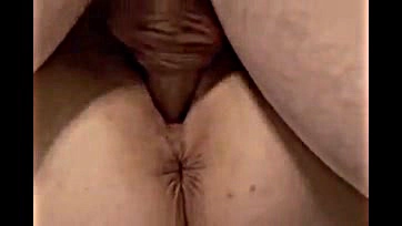 Two people engage in explicit sex, including creampie