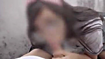 Redhead girl gets blown and fucked in the kitchen