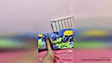 Chinese woman has sex with man in her home