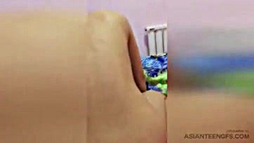 Chinese woman has sex with man in her home