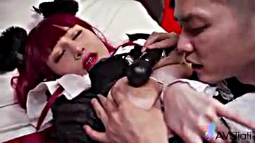 Xiao Ye Ye gets brutally banged by her dude