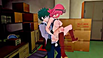 F**k yeah, Izuku's life gets lit after Mei's invention