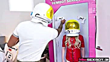 Fembot seeks hot cock for wet pussy