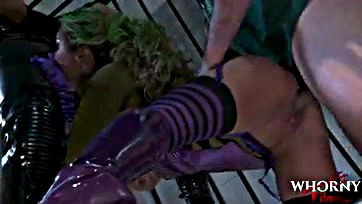 Dirty Joker, Catwoman engage in steamy threesome