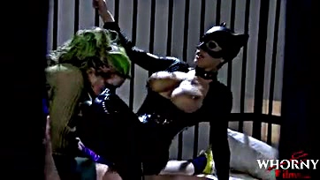 Dirty Joker, Catwoman engage in steamy threesome