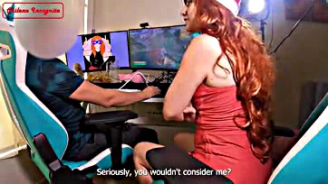 My girlfriend cheats on me while I'm gaming