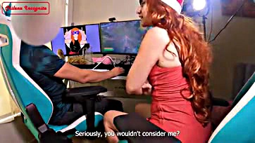 My girlfriend cheats on me while I'm gaming