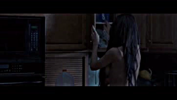 Invisible dude bangs ghostly kitchen milf with huge tits