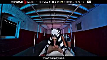 Futuristic Force-filled Fornication Fuels Ahsoka's Virtual Reality Fantasy