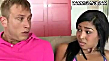 Teen shares stepmom's dick with her