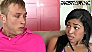 Teen shares stepmom's dick with her