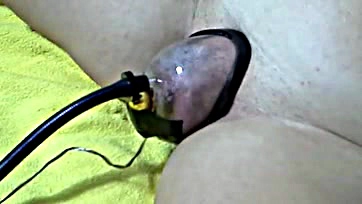 Vibrating anal play with internal and external stimulation