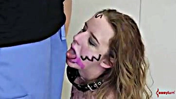 Jessica Kay's anus and mouth get brutalized