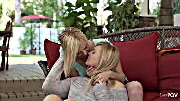 Lesbians engage in explicit, simultaneous oral sex