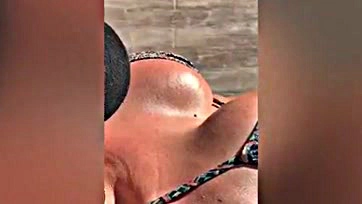 Friend's wife gets fucked hard and moans loudly