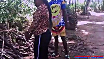 Teen ebony handles firewood seller's massive wood well