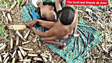 Africans have wild sex on sacred rock