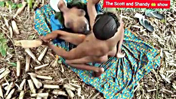 Africans have wild sex on sacred rock