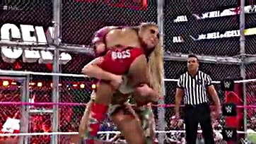 Sasha Banks' scorching hot ass destroyed at HIAC