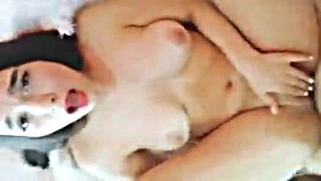 Sexy girl moans during private missionary sex session