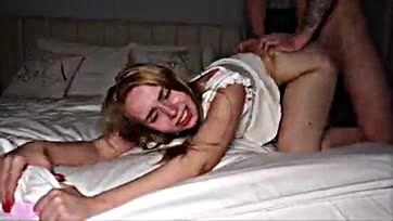 Teen Annasteisa has rough sex with Martin, gets pounded