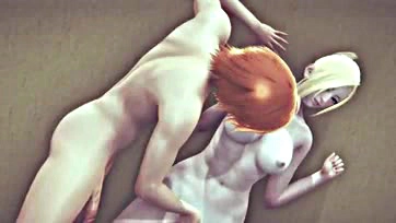 Forbidden anime sex between giant and human, explicit